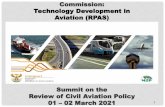 Commission: Technology Development in Aviation (RPAS)
