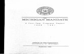 Progress Report - University of Michigan