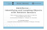 AmbiSense – Identifying and Locating Objects with Ambient ...