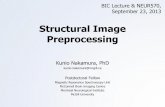 Structural Image Preprocessing - McGill University