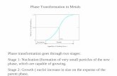 Phase Transformation in Metals - KSU