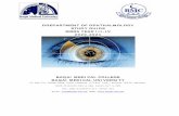 DDEPARTMENT OF OPHTHALMOLOGY STUDY GUIDE MBBS …