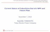 Current Status of Fukushima Dai-ichi NPP and Future Plan