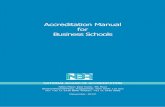 Accreditation Manual for Business Schools - e-NBA