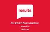The RESULTS National Webinar