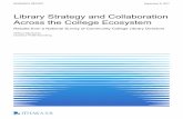 Library Strategy and Collaboration Across the College ...