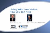 Living With Low Vision: How you can help