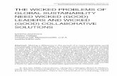 The WIcked ProBleMS of GloBAl ... - journals.ateneo.edu