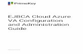 EJBCA Cloud Azure VA Configuration and Administration Guide