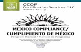 Para Certificación a los Estándares Orgánicos Mexicanos ...