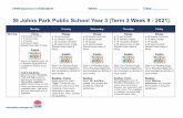 St Johns Park Public School Year 3 (Term 3 Week 9 - 2021)