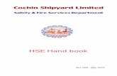 Safety & Fire Services Department - Cochin Shipyard