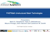 FASTMath Unstructured Mesh Technologies