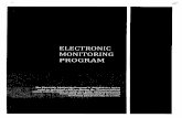 ELECTRONIC MONITORING PROGRAM - Vermont