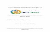 DRUK GREEN POWER CORPORATION LIMITED