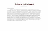 This unit contains five science lessons about soun
