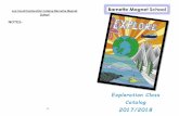 2017/2018 Exploration Catalog Barnette Magnet School