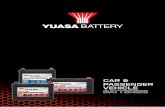 CAR & PASSENGER VEHICLE - Yuasa Batteries