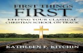 First Things First - Dove Christian Publishers