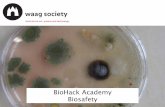 BioHack Academy Biosafety