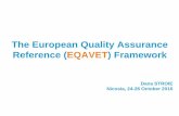 The European Quality Assurance Reference (EQAVET) Framework