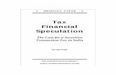 Tax Financial Speculation