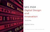 MIS 3504 Digital Design and Innovation
