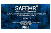 Clark Mutually increasing safety and the recovery - H2SO4