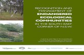 EndangErEd Ecological communitiEs