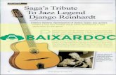 THE GUITAR Saga's Tribute To Jazz Legend Django Reinhardt