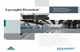 User’s Guide for Lysaght Bondek composite concrete slab ...
