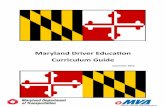 Maryland Driver Education urriculum Guide