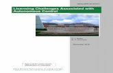 Licensing Challenges Associated with Autonomous Control