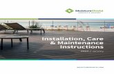 Installation, Care & Maintenance Instructions
