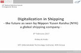 Digitalization in Shipping
