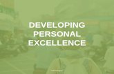 DEVELOPING PERSONAL EXCELLENCE - ICAM