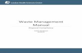 Waste Management Manual - LHSC