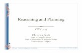 Reasoning and Planning - pages.cpsc.ucalgary.ca