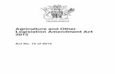Agriculture and Other Legislation Amendment Act 2015