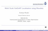 Multi Scale VarEnKF Localisation using Wavelets