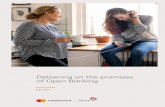 Delivering on the promises of Open Banking
