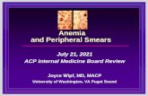 Anemia and Peripheral Smears