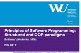 Principles of Software Programming: Structured and OOP ...