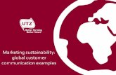 Marketing sustainability: global customer communication ...