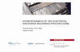 HYDRODYNAMICS OF THE ELECTRICAL DISCHARGE MACHINING ...