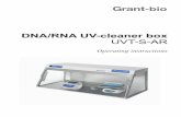 DNA/RNA UV-cleaner box UVT-S-AR
