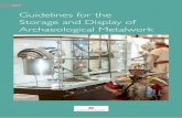 Guidelines for the Storage and Display of Archaeological ...