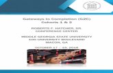 Gateways to Completion (G2C) Cohorts 1 & 2