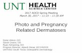 Photo and Pregnancy Related Dermatoses