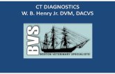 CT DIAGNOSTICS W. B. Henry Jr. DVM, DACVS